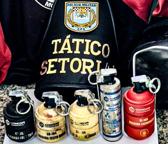 Polícia Militar de Roraima prende mototaxista com cinco granadas de uso restrito em Boa Vista